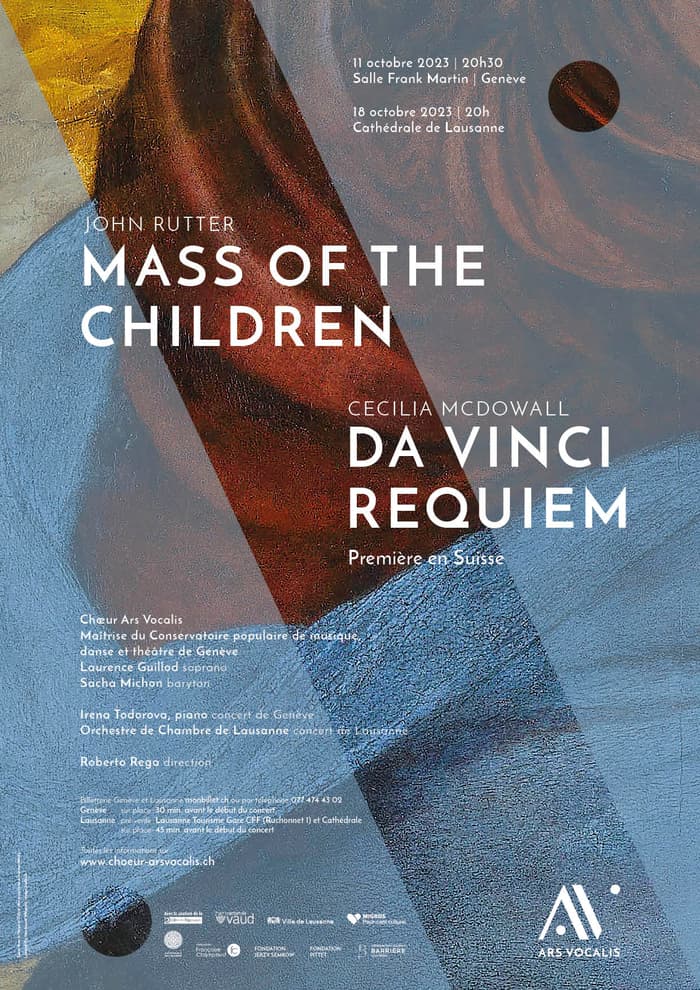 Concert "Da Vinci Requiem" et "Mass of the children"
