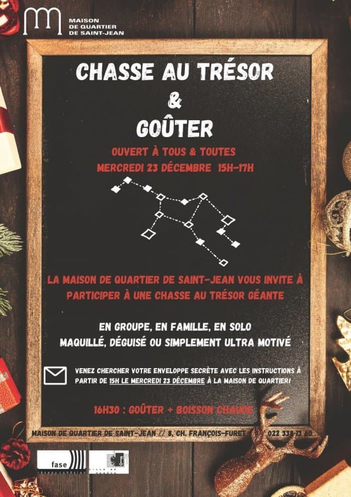 Chasse aux trésors géante