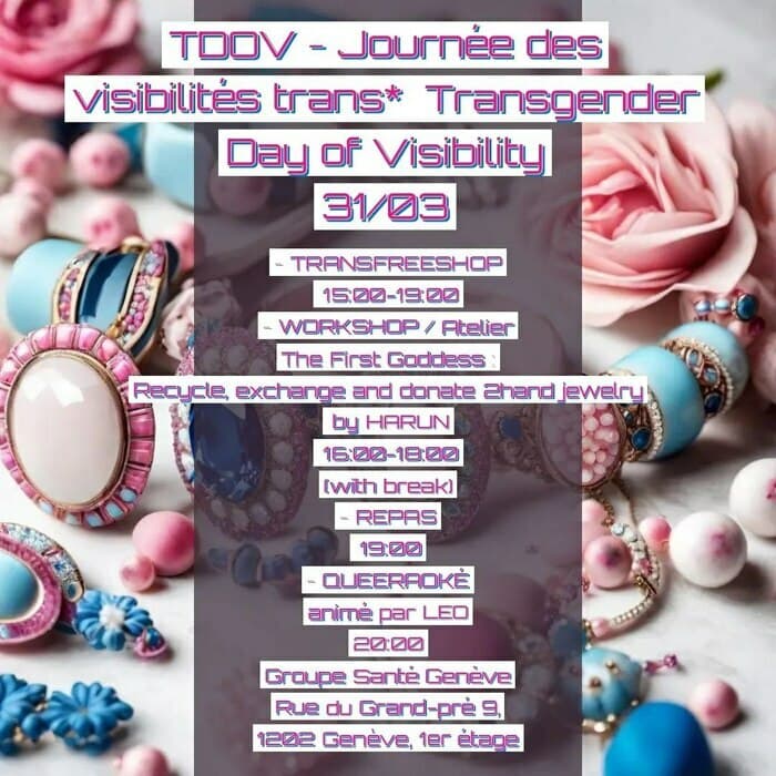 TRANSFREESHOP TDOV 2024 - journée des visibilités trans*