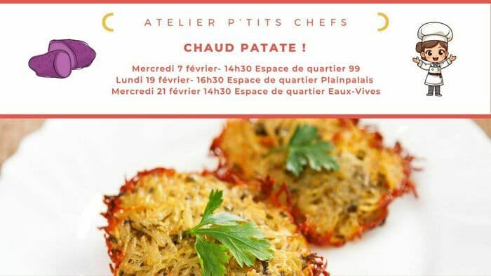 Atelier p’tits chefs - Chaud patate