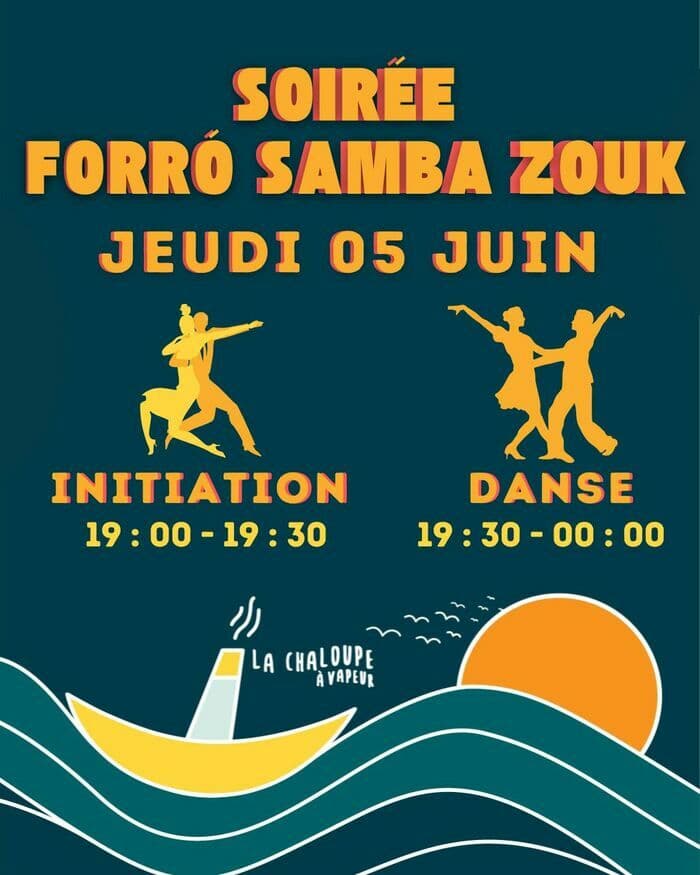 Forró, samba et zouk brésilien à la Chaloupe !