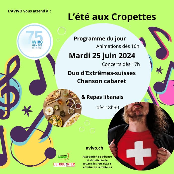 un été aux Cropettes - 25 juin