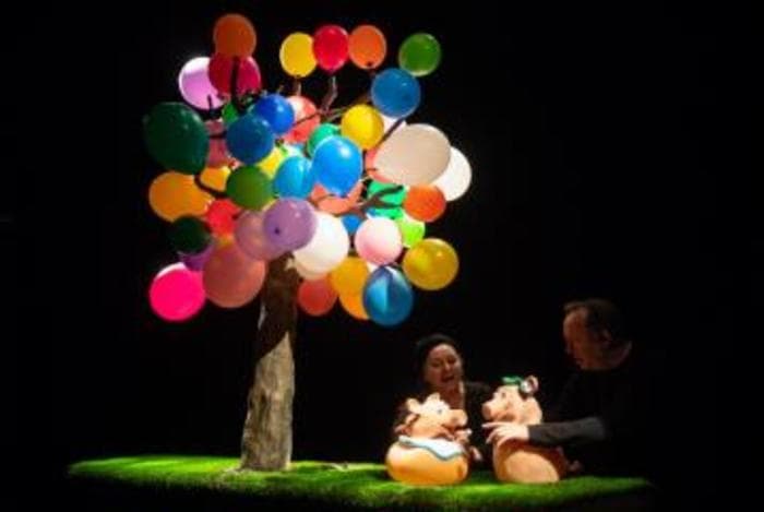 Théâtre de marionnettes: Les petits cochons 3, le retour