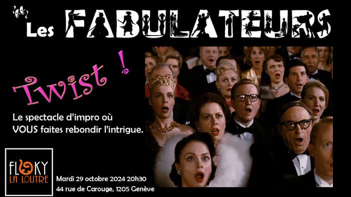 TWIST ! Le spectacle d'impro où vous faites rebondir l'histoire