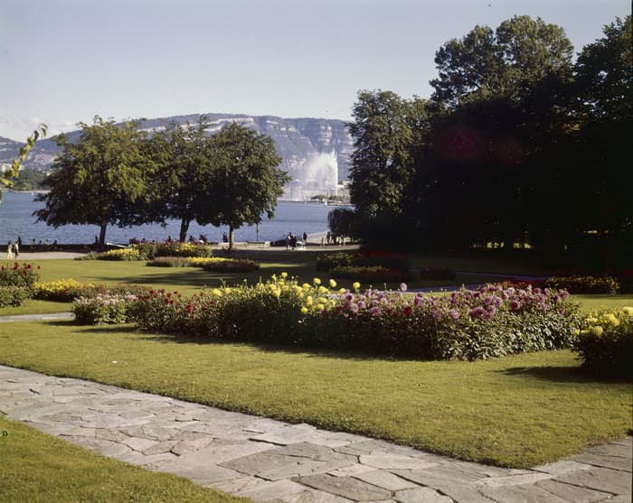 Visite du fleurissement du Jardin de la Perle du Lac