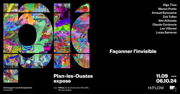 Visite guidée de l'exposition collective : "Façonner l'invisible"