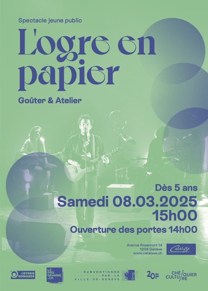 🎭 Spectacle jeune public - L'Ogre En Papier 🎸