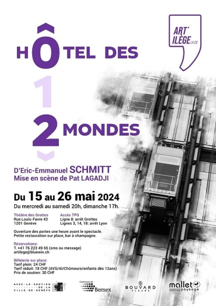 HÔTEL DE DEUX MONDES d' Eric-Emmanuel SCHMITT