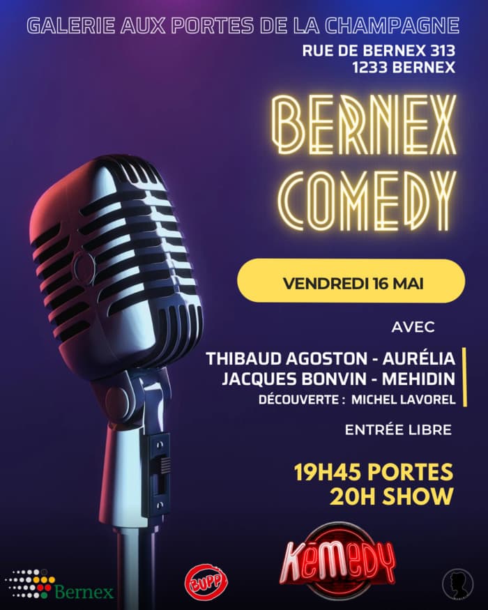 Soirée stand-up Bernex Comedy