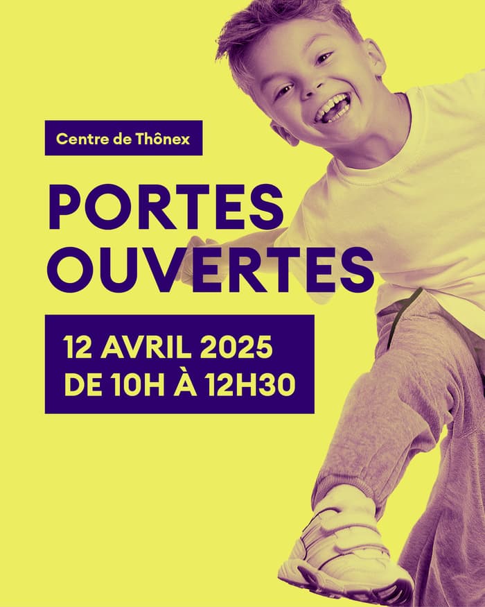 PORTES OUVERTES · CENTRE DE THÔNEX · BELLE-TERRE