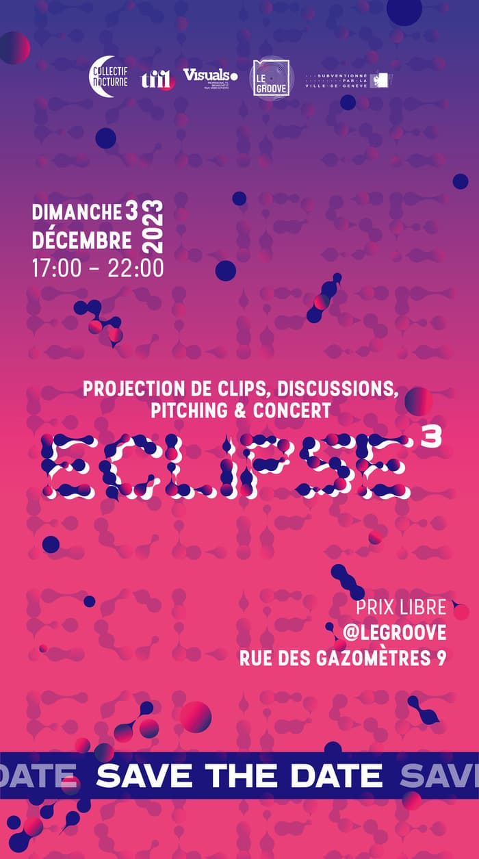 Rendez-vous le 3 décembre pour la 3e édition d’Eclipse au Groove!