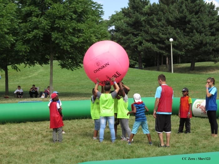 Street workout, pickleball et kin-ball