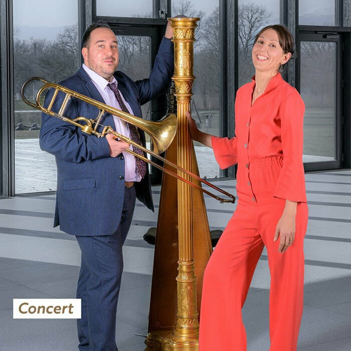 Duo trombone et harpe
