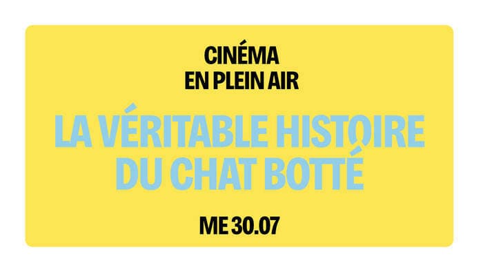 Cinéma en plein air - "La véritable histoire du Chat Botté"