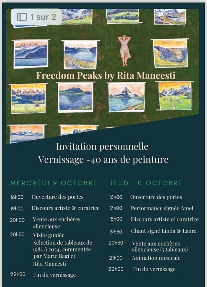 Freedom Peaks by Rita Mancesti