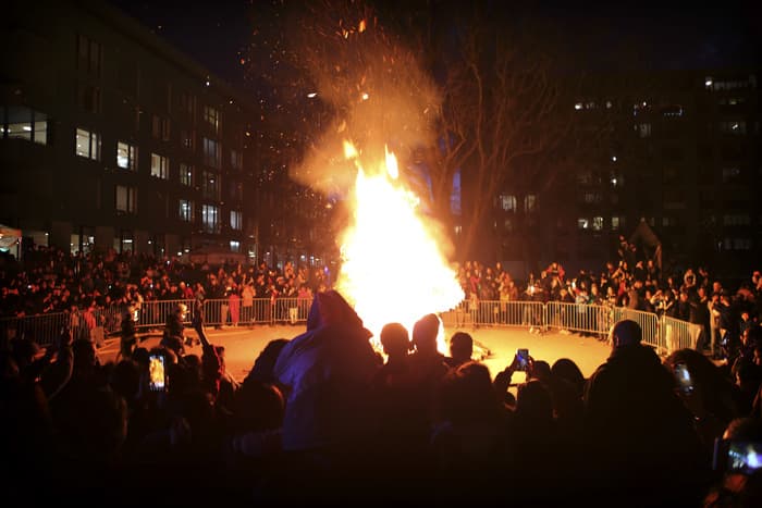 Fête du Bonhomme hiver à Champel