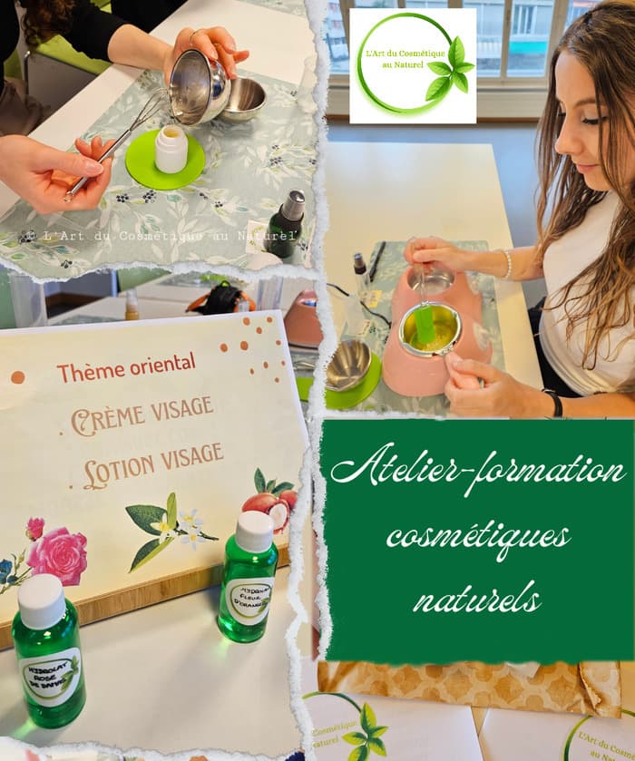 Atelier-formation "Apprendre à fabriquer ses cosmétiques naturels"
