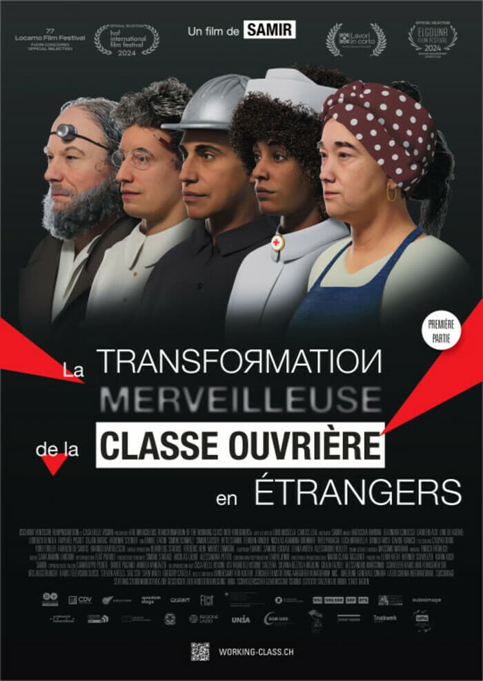 Avant-Première: LA TRANSFORMATION MERVEILLEUSE DE LA CLASSE OUVRIÈRE EN ÉTRANGERS de Samir