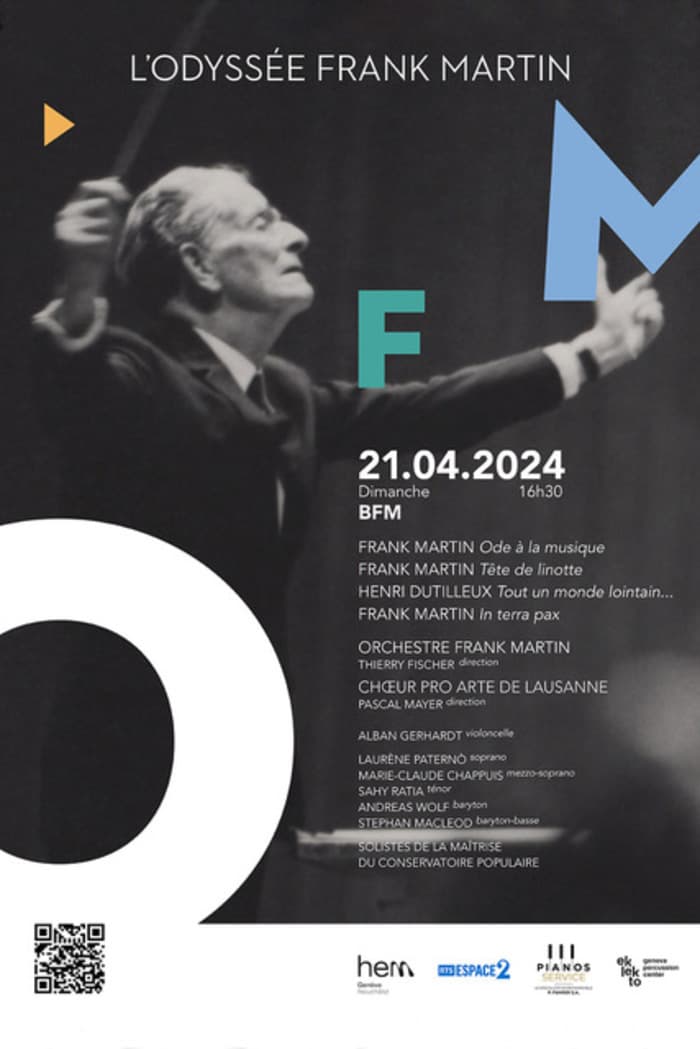 CONCERT D'OUVERTURE DE L'ODYSSÉE FRANK MARTIN
