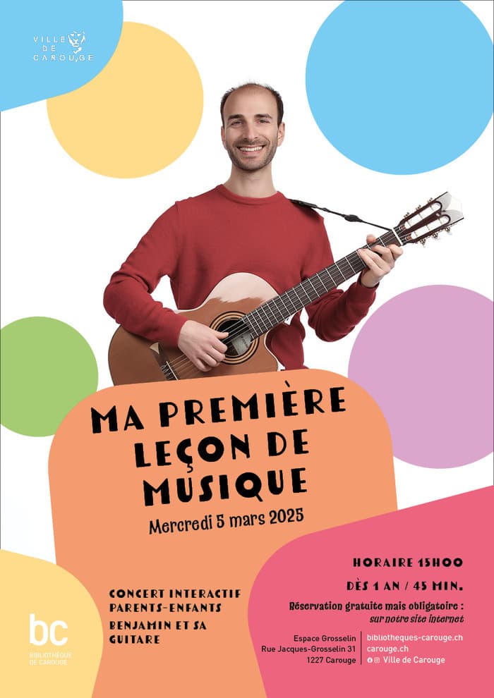 Ma première leçon de musique