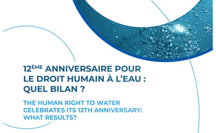 7ème colloque sur la valeur éthique de l'eau