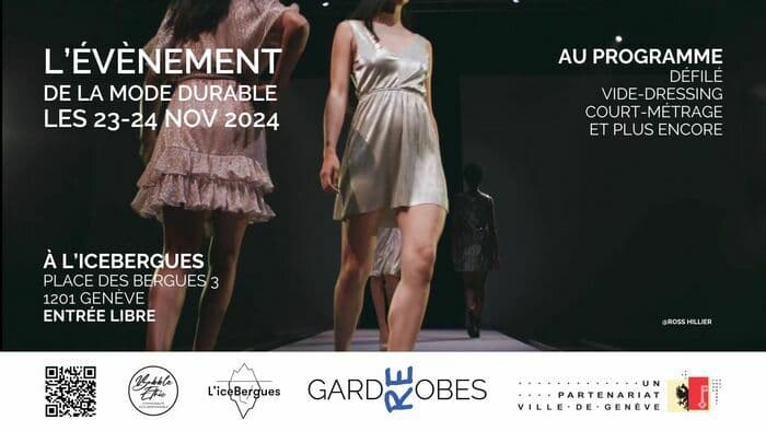 Garderobes: le défilée de la mode durable à Genève le 23 nov. 2024