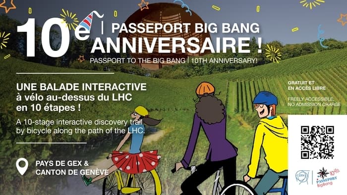 Joyeux anniversaire au Passeport Big Bang !