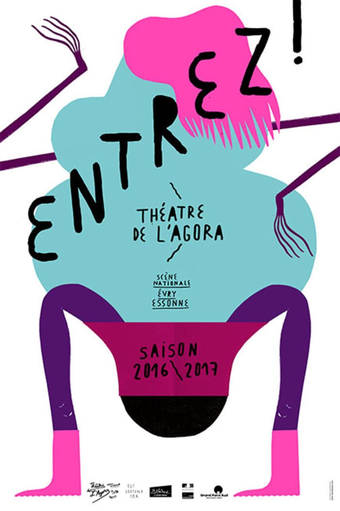 L’affiche, espace de jeu