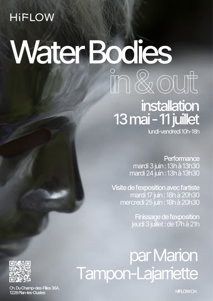 « Water Bodies In & Out », installation immersive de Marion Tampon-Lajarriette
