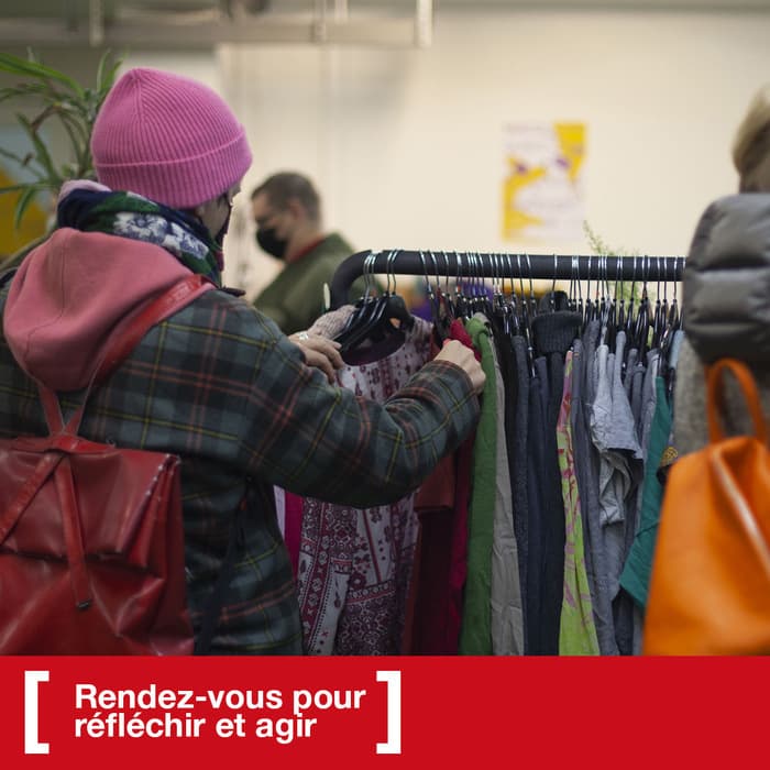 Troc de vêtements au cœur du MEG