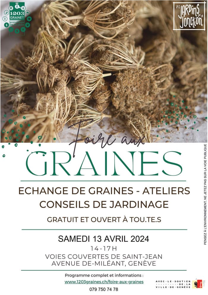 Foire aux Graines de la grainothèque "1203 Graines"