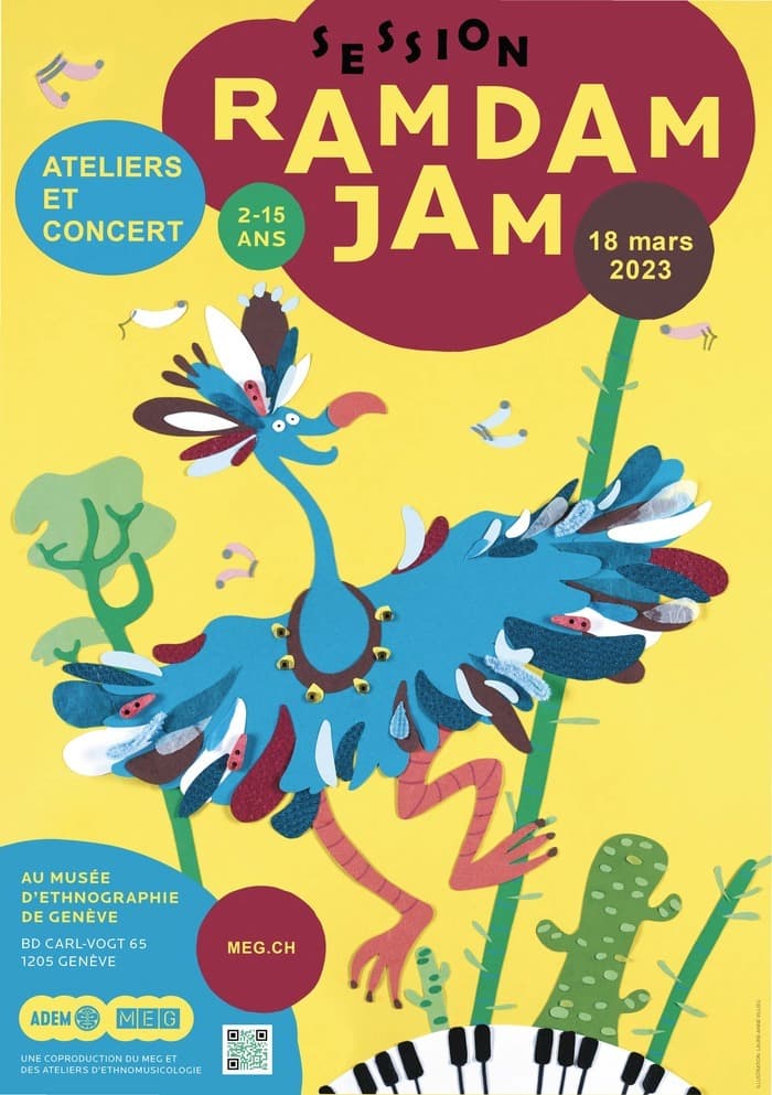 RAMDAMJAM Session: Journée d'activités musicales pour les familles