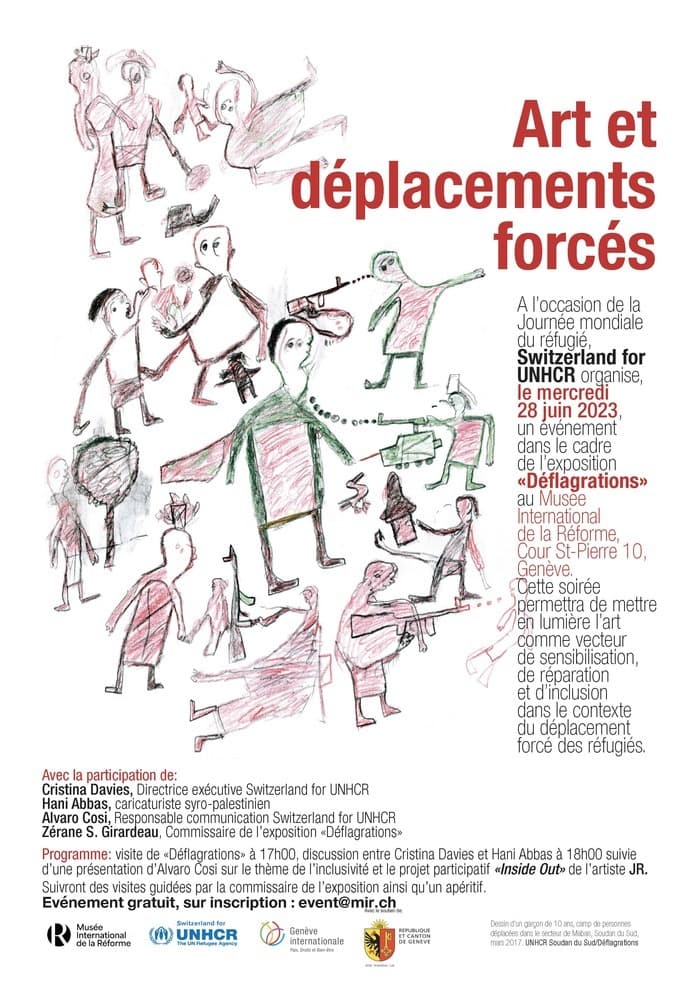 Conférence exceptionnelle 28 juin : Art et déplacements forcés