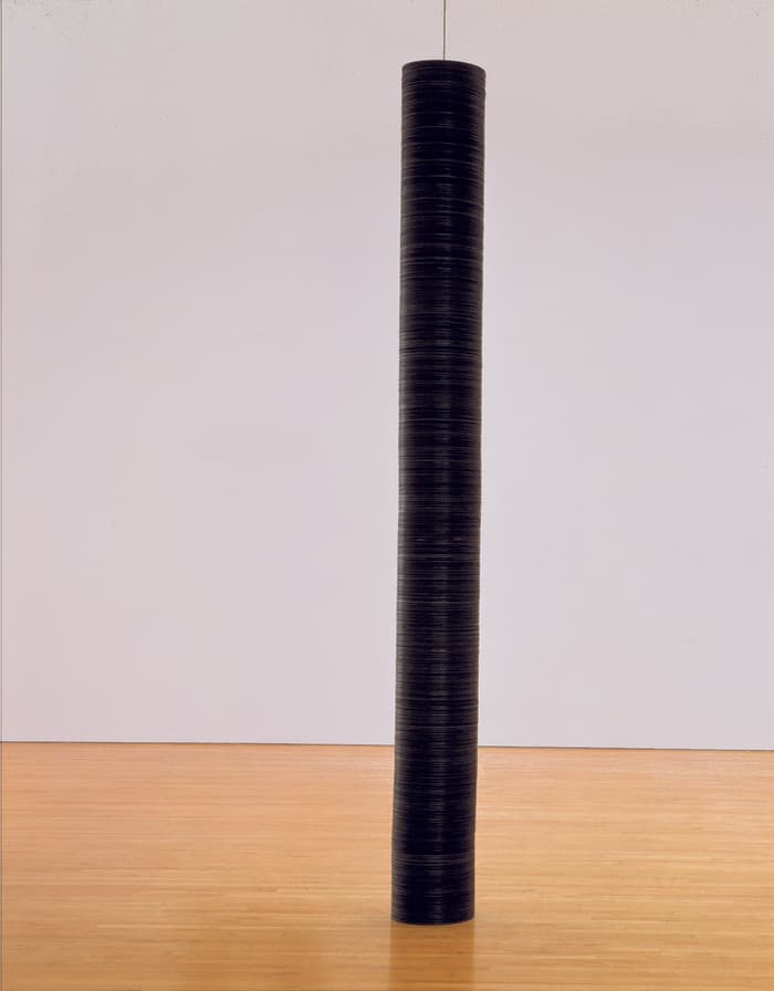 Christian Marclay et son "Endless Column" au Centre Pompidou de Paris