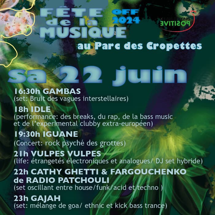 Fête de la Musique : OFF 2024 Samedi