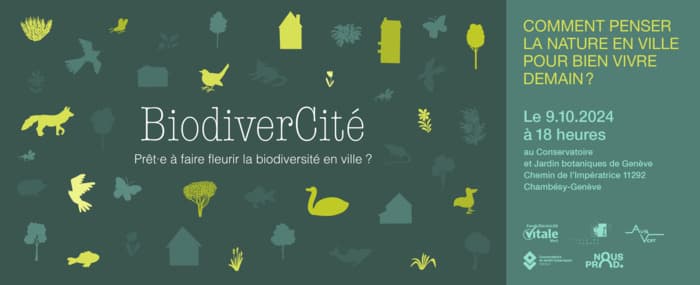 BiodiverCité: Comment penser la nature en ville pour bien vivre demain?
