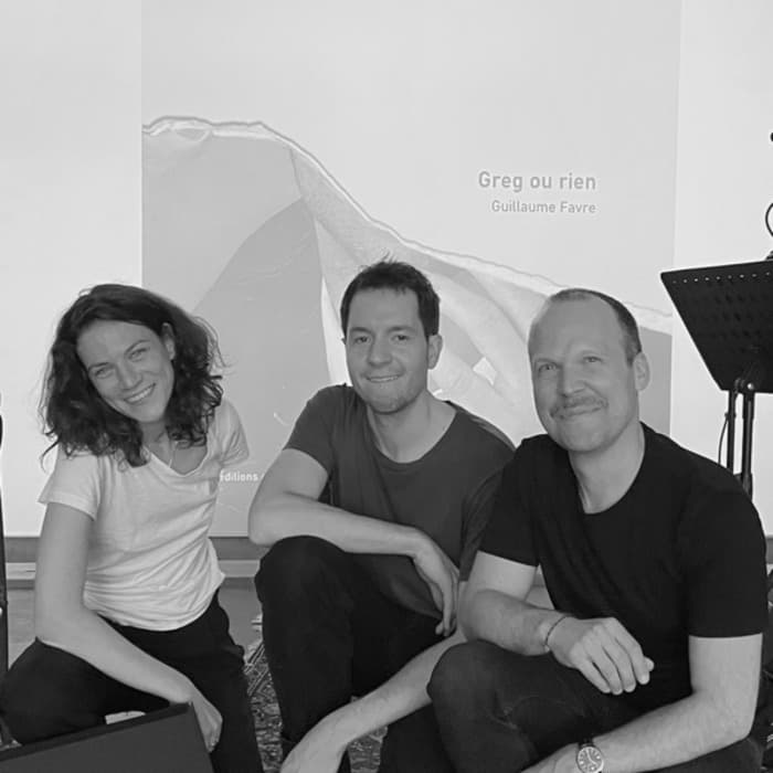 Guillaume Favre, Lola Giouse, Martin Perret