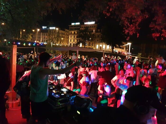Silent Party au MEG