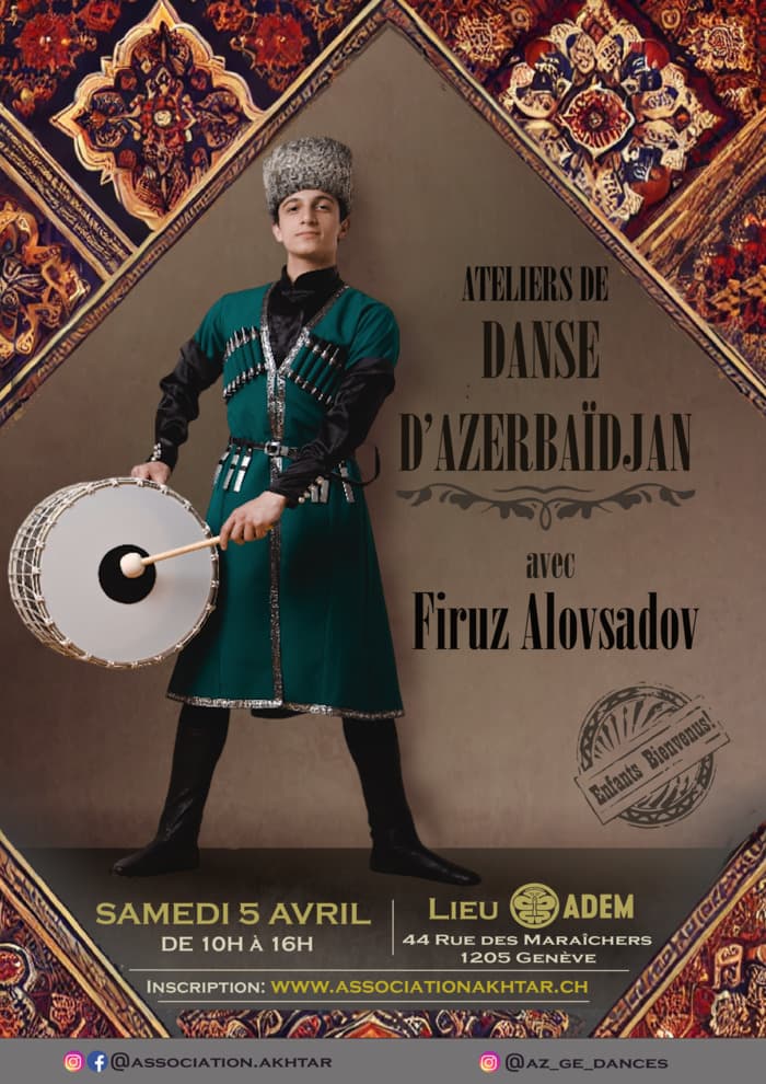 Journée de découverte des danses d'Azerbaïdjan!