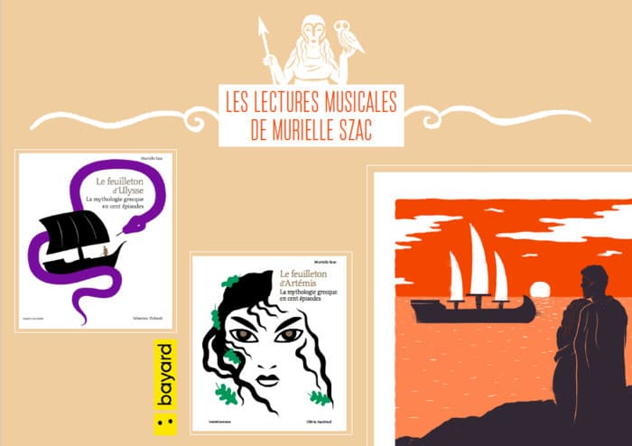 Les feuilletons de la mythologie grecque