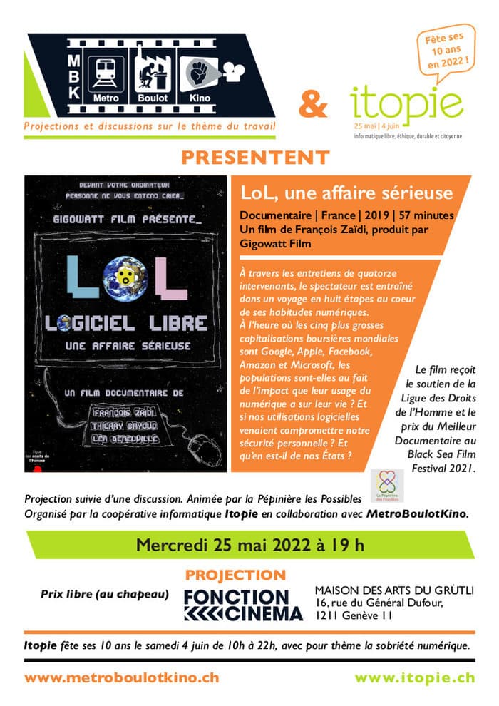 Projection de "LoL, une affaire sérieuse"
