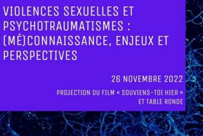 Violences sexuelles et psychotraumatismes : (mé)connaissance, enjeux et perspectives