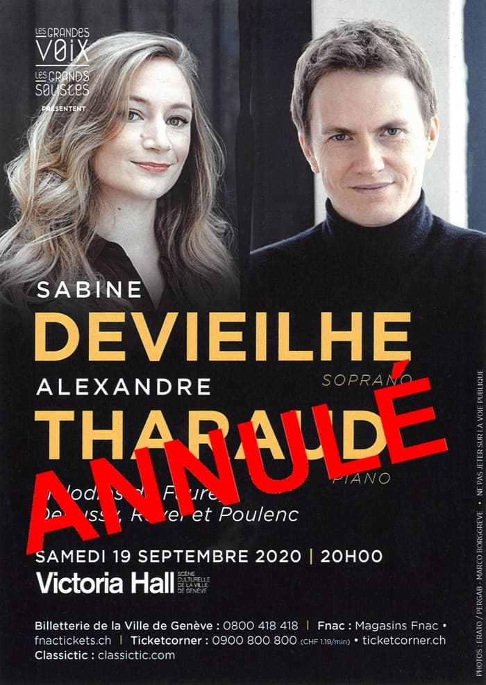 Sabine Devieilhe et Alexandre Tharaud
