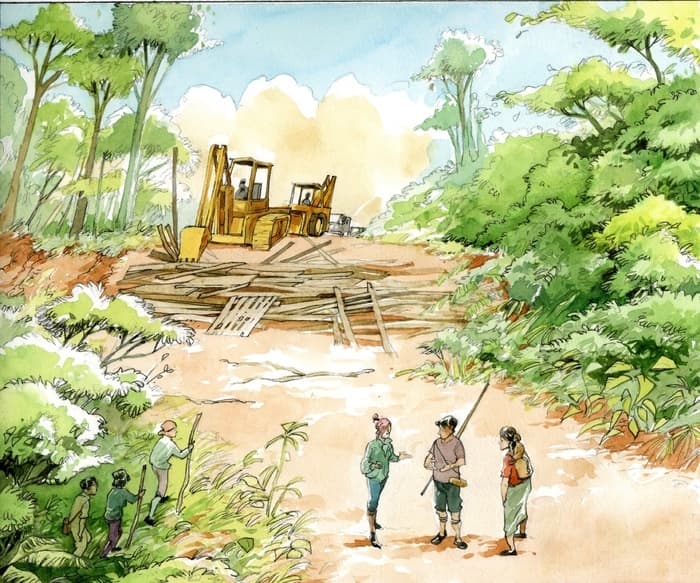 Lecture dessinée de l’album « De Bois et d’Os »