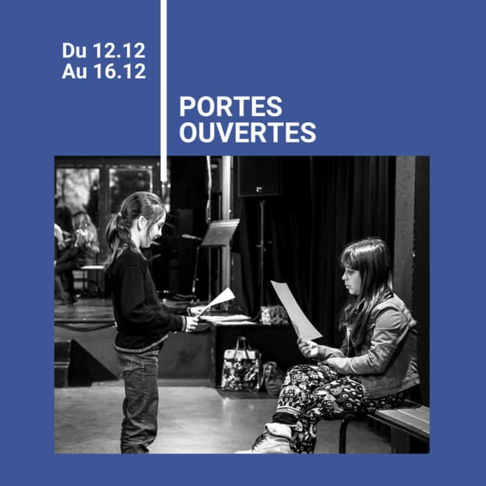 Portes ouvertes - Cours de chant, théâtre et improvisation
