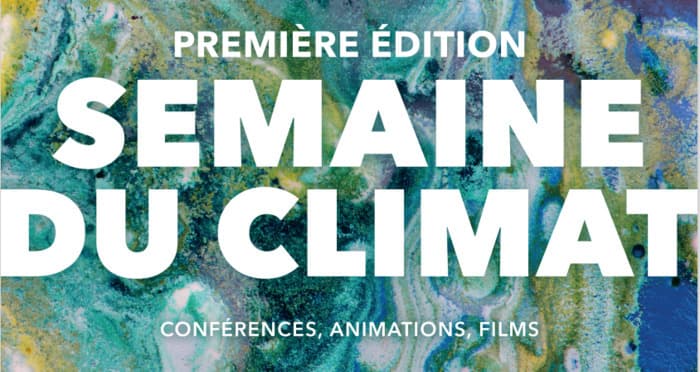 Semaine du climat - soirée d'ouverture avec Franck Courchamp