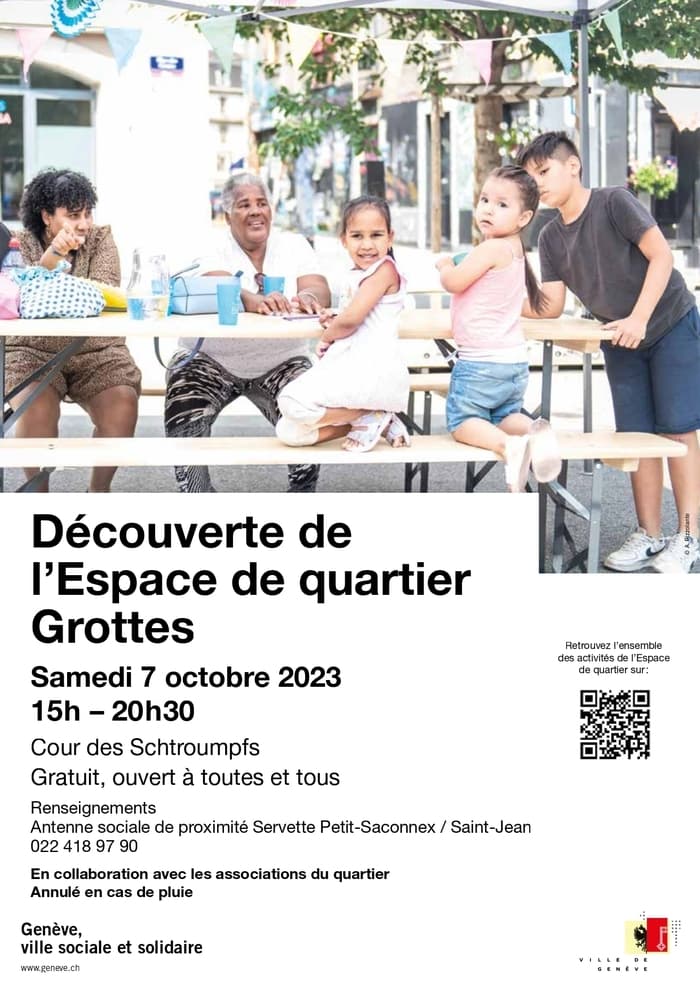 Découverte de l’Espace de quartier Grottes