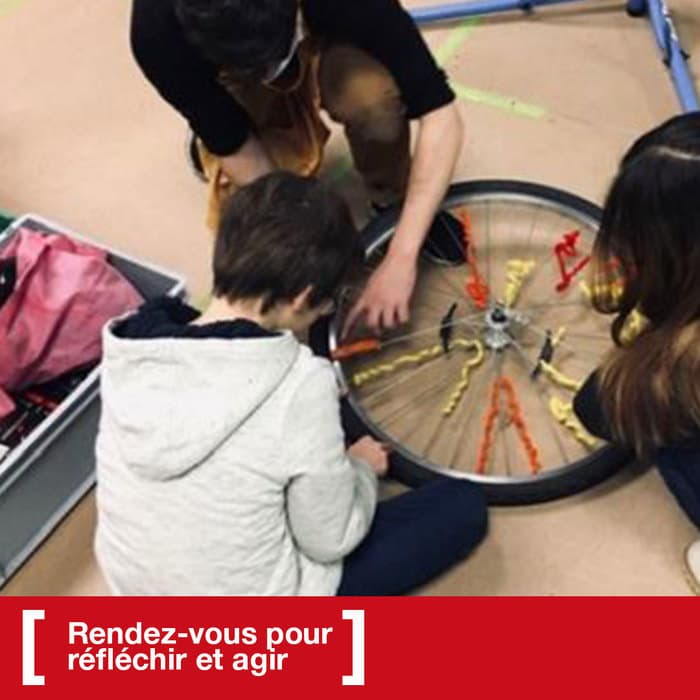 Atelier d’auto-réparation de vélo