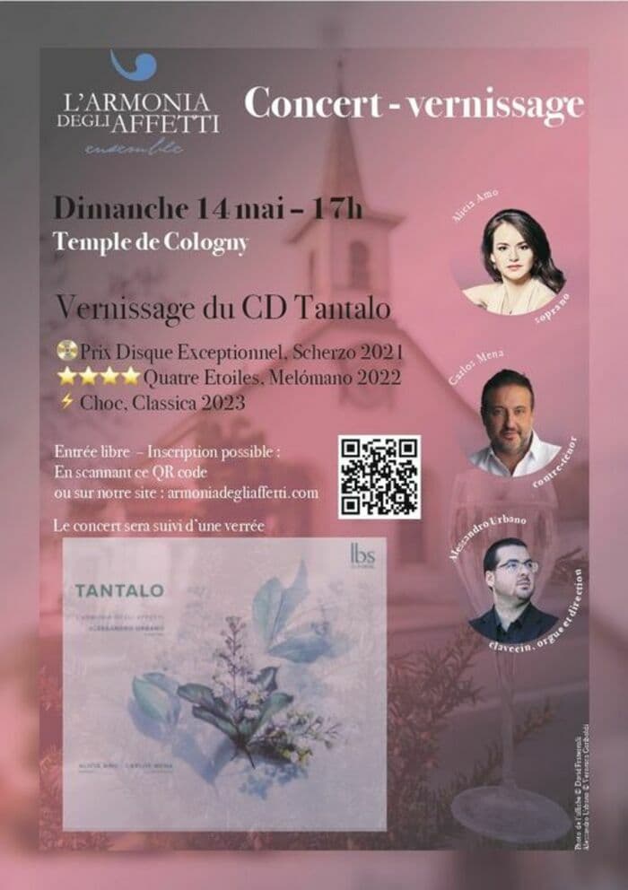 Concert-vernissage de l'ensemble L'Armonia degli Affetti