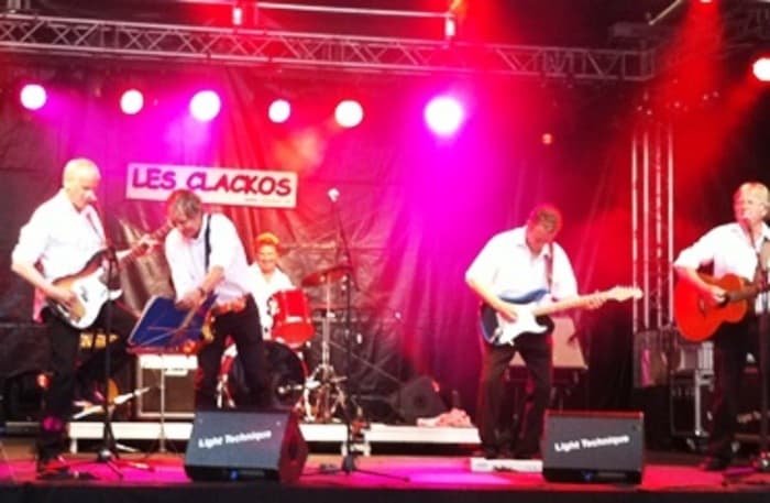 Assistez au concert du groupe Les Clackos, du bon vieux rock
